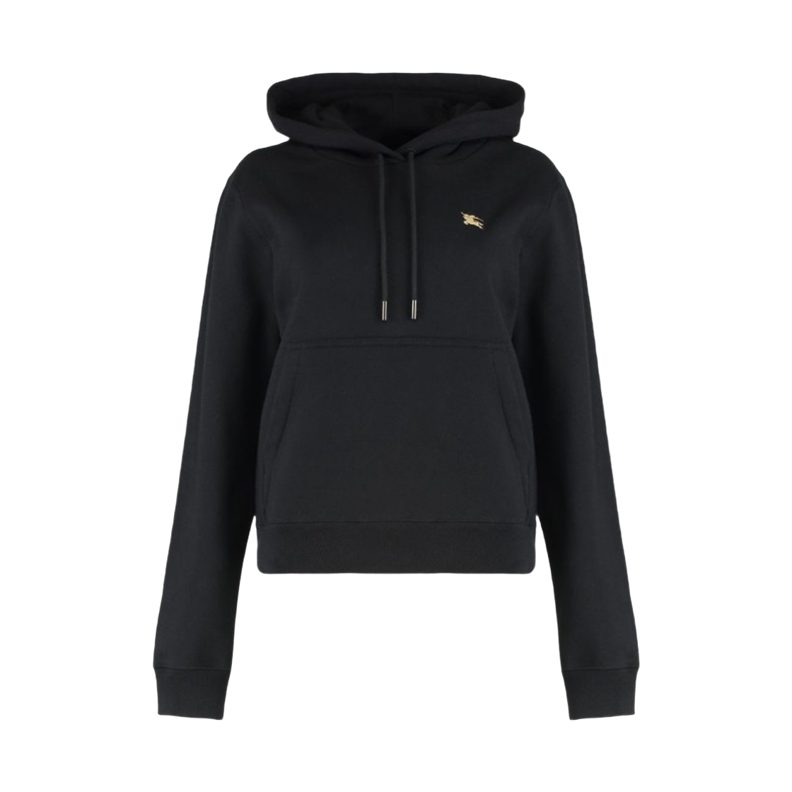 8110966 BLACK 25F [15% 쿠폰] (W) Burberry Cotton Hoodie Black