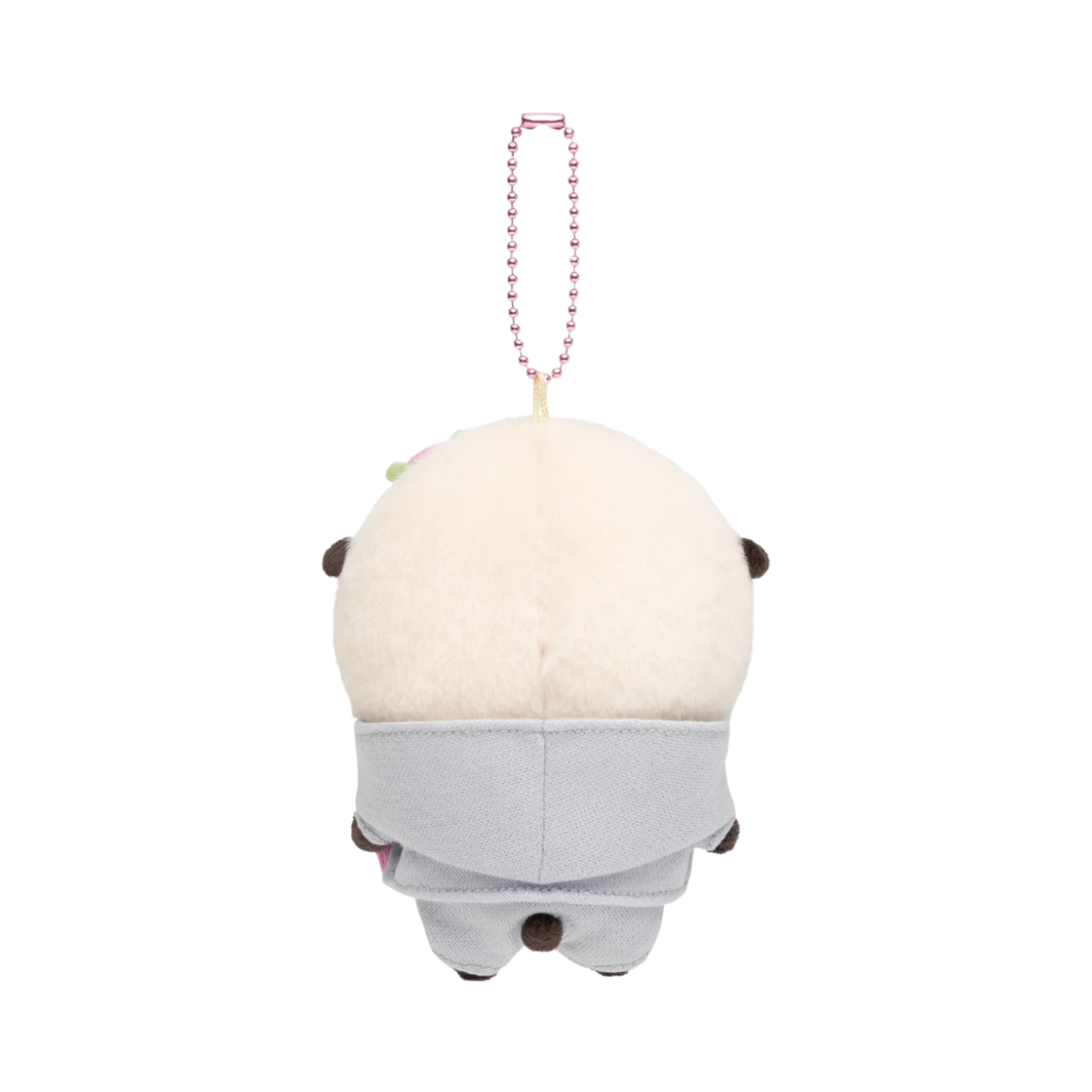 치이카와 고기만두 먹어요 마스코트 키링 랏코(Chiikawa Eating Meat Bun Mascot Keyring Rakko) - 2