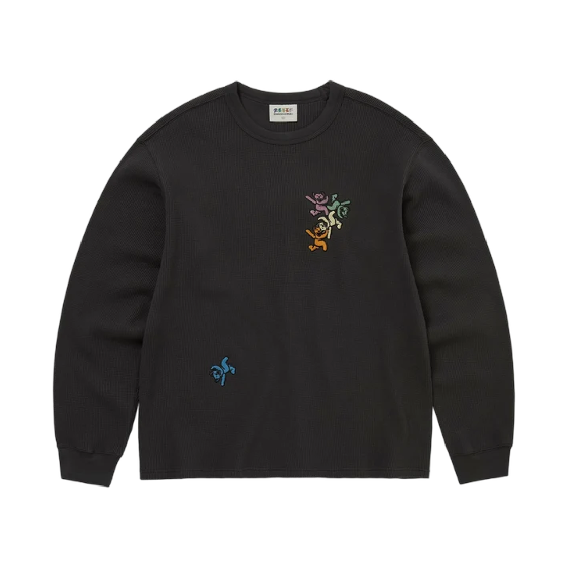 - Thisisneverthat x Grateful Dead Ol Dancing Bears Waffle L/S Top Off Black