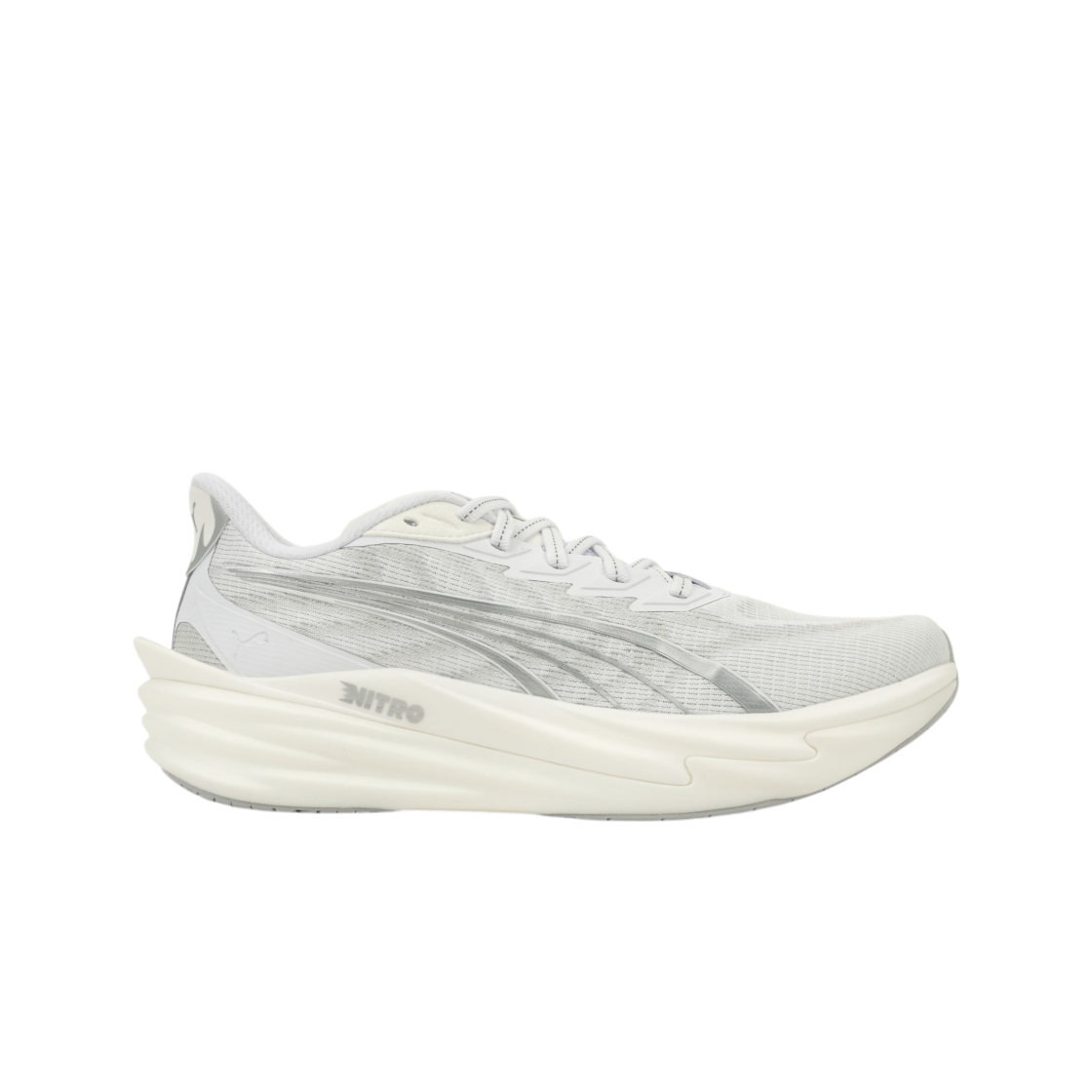 312123-02 Puma Deviate Nitro 4 White Feather Gray