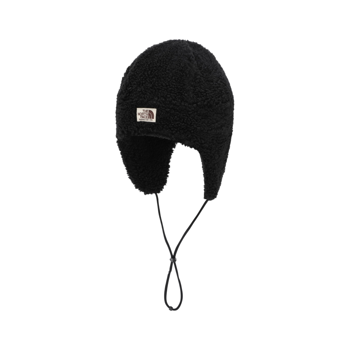 NE3BS51J The North Face Wl Fluffy Earmuff Beanie BLK