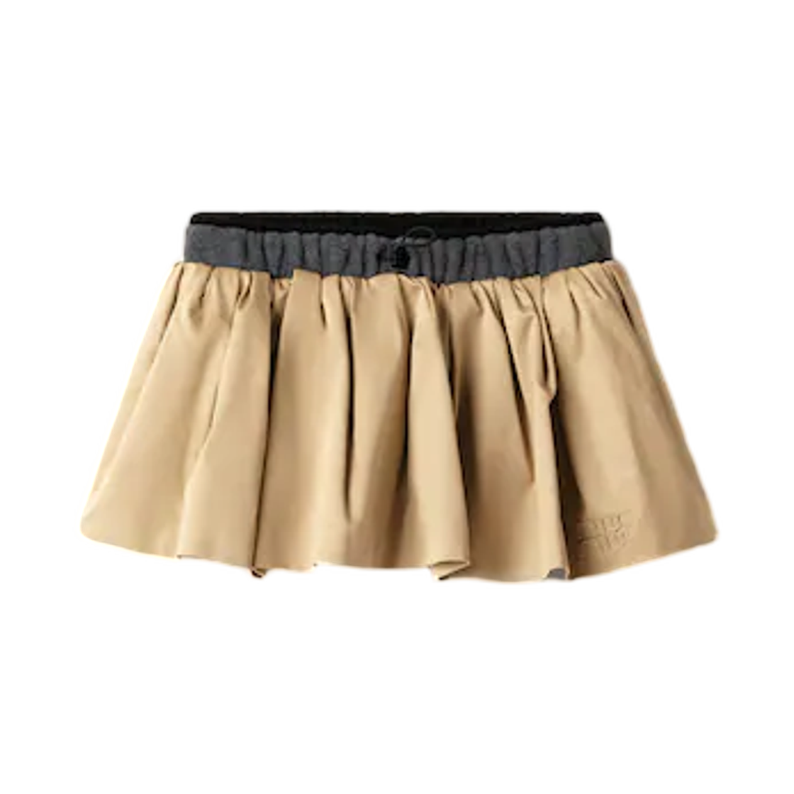 MG2796-1UPX-F0065 (W) Miu Miu Chino Mini Skirt Cord