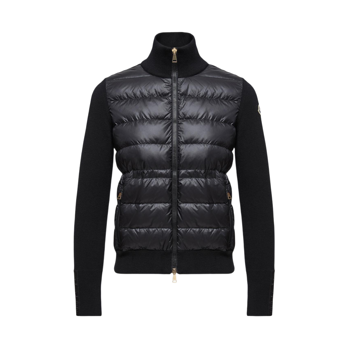 9B00056 M1131 999 25F [15% 쿠폰] (W) Moncler Padded Wool Zip Up Cardigan Black - 25FW
