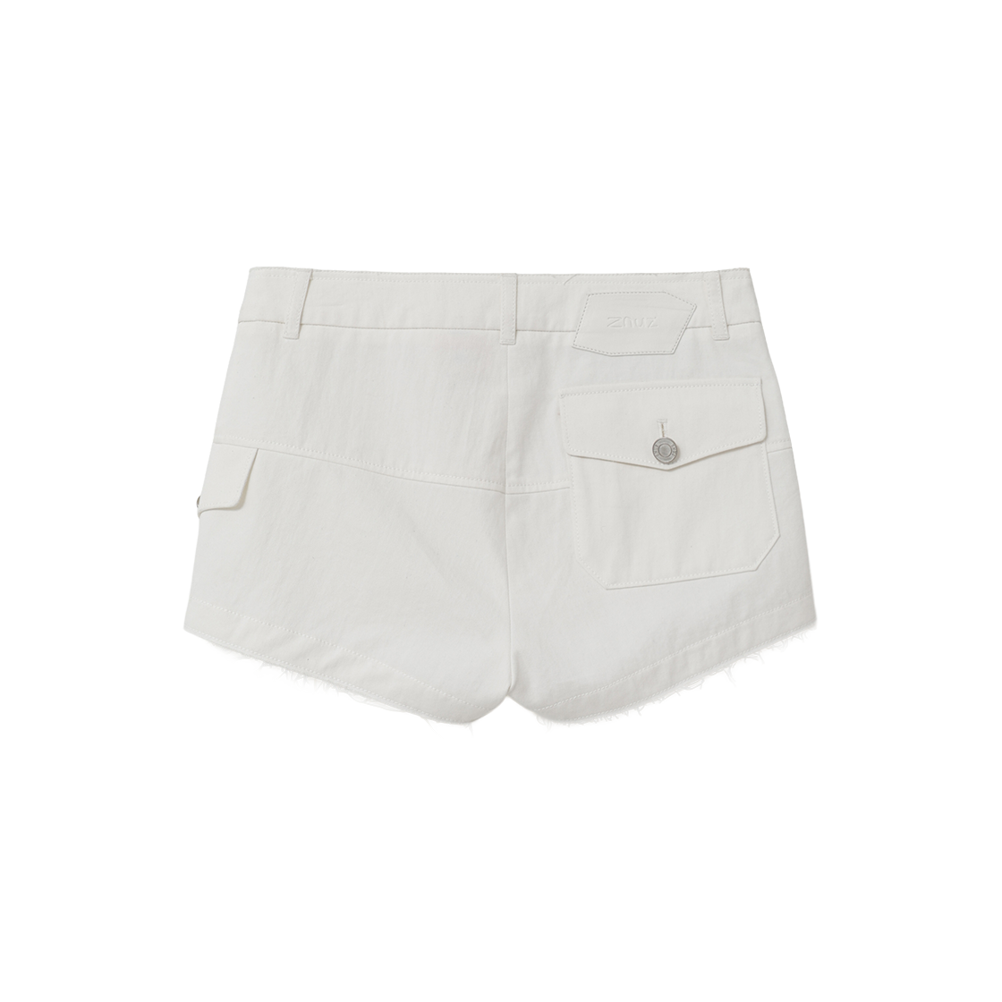 제뉴즈 레이어즈 마이크로 숏 팬츠 - 화이트(Znuz Layerez Micro Short Pants - White) - 2
