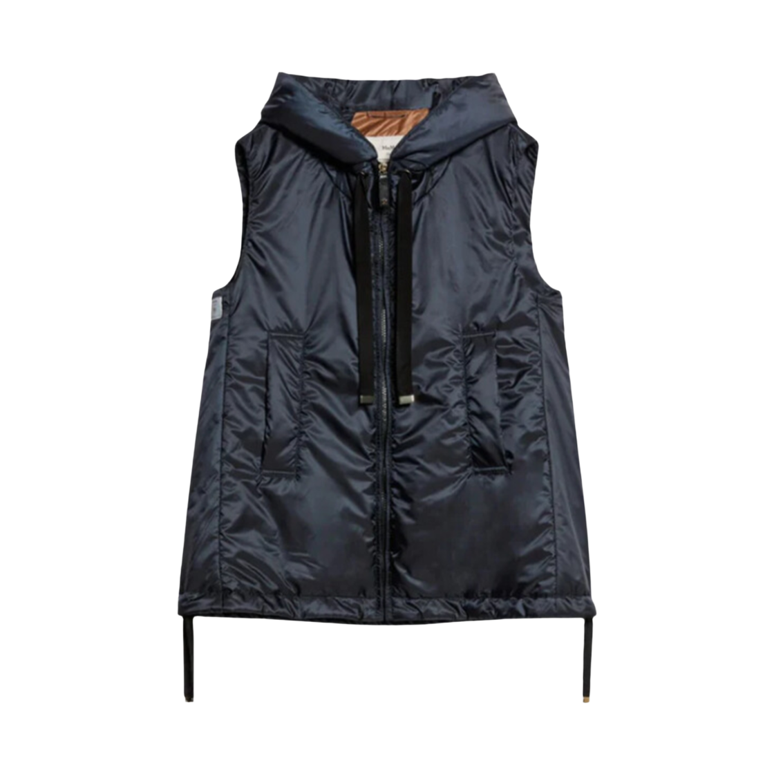 GREENGO 2429296014600 0 [15% 쿠폰] (W) Max Mara The Cube Greengo Water-Resistant Technical Canvas Gilet Midnight Blue