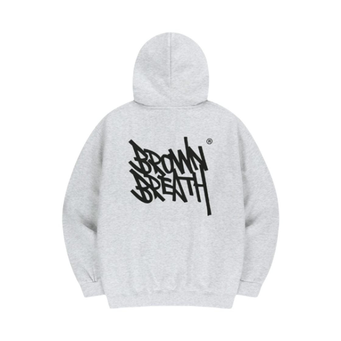 브라운브레스 태그 OG 후디 애쉬(Brownbreath Tag OG Hoodie Ash)