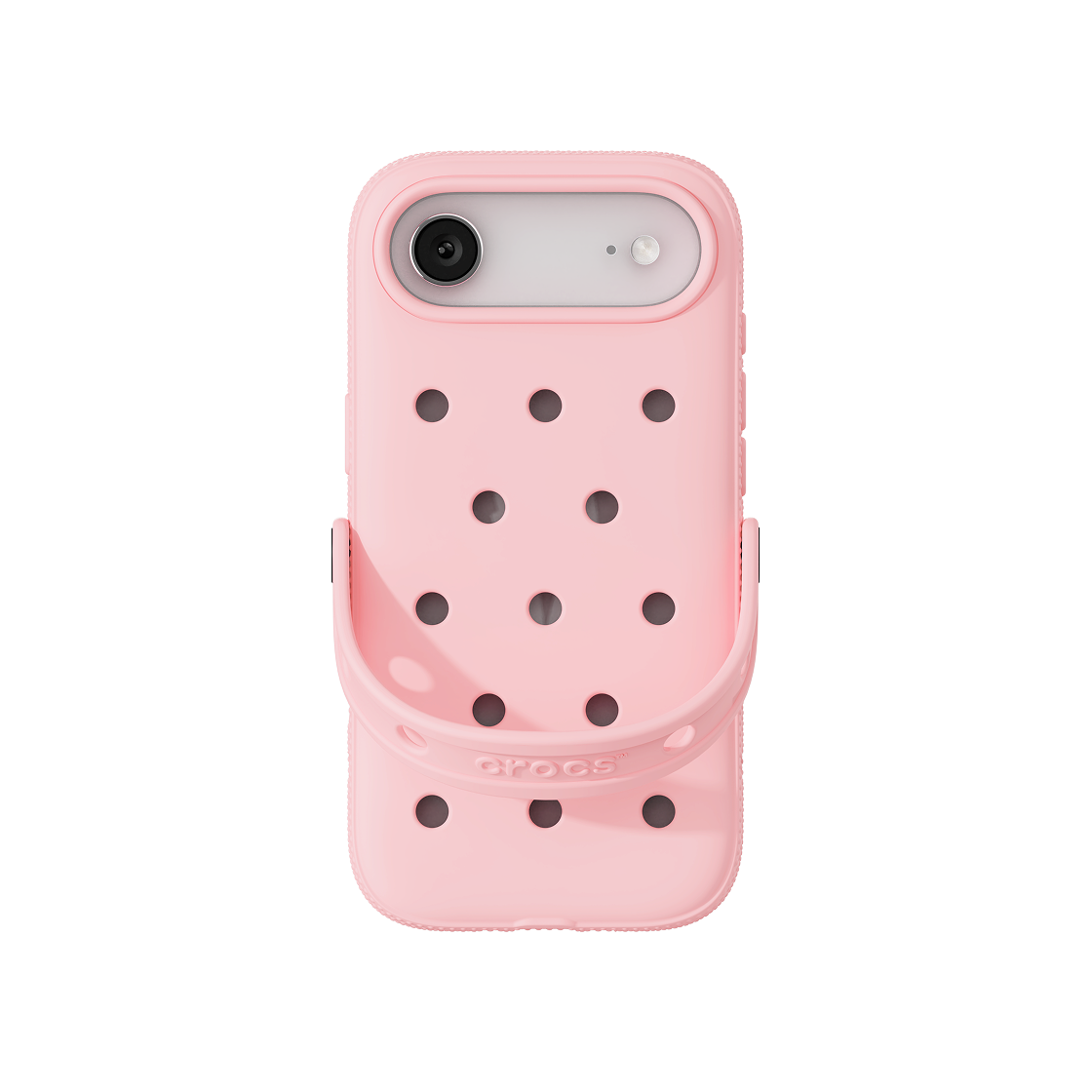 에스엘비에스 크록스 핑크밀크 케이스 for iPhone Series(SLBS Crocs Pink Milk Case for iPhone Series) - 2