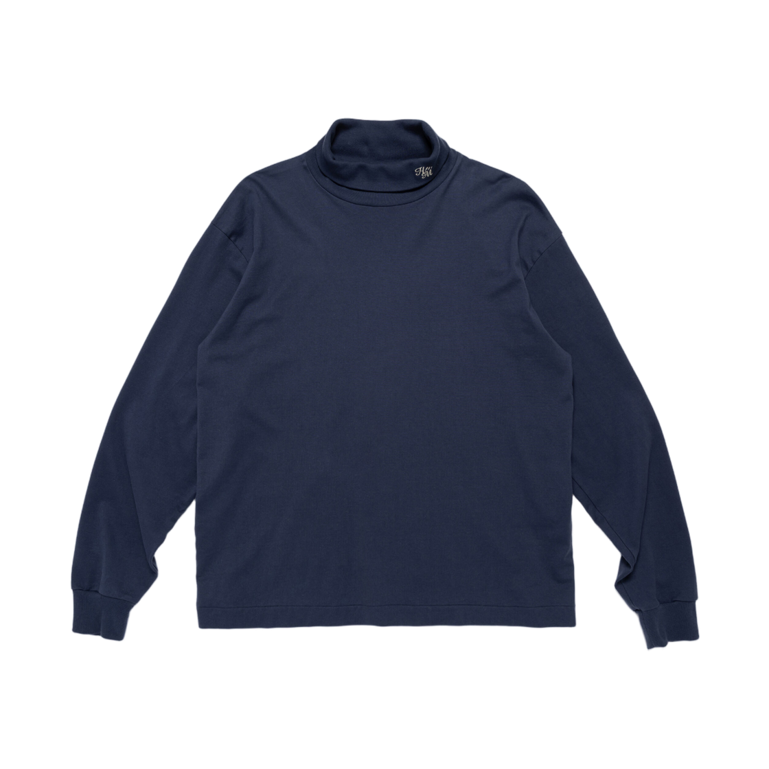 HM32CS017 Human Made Turtle Neck Shirt Navy
