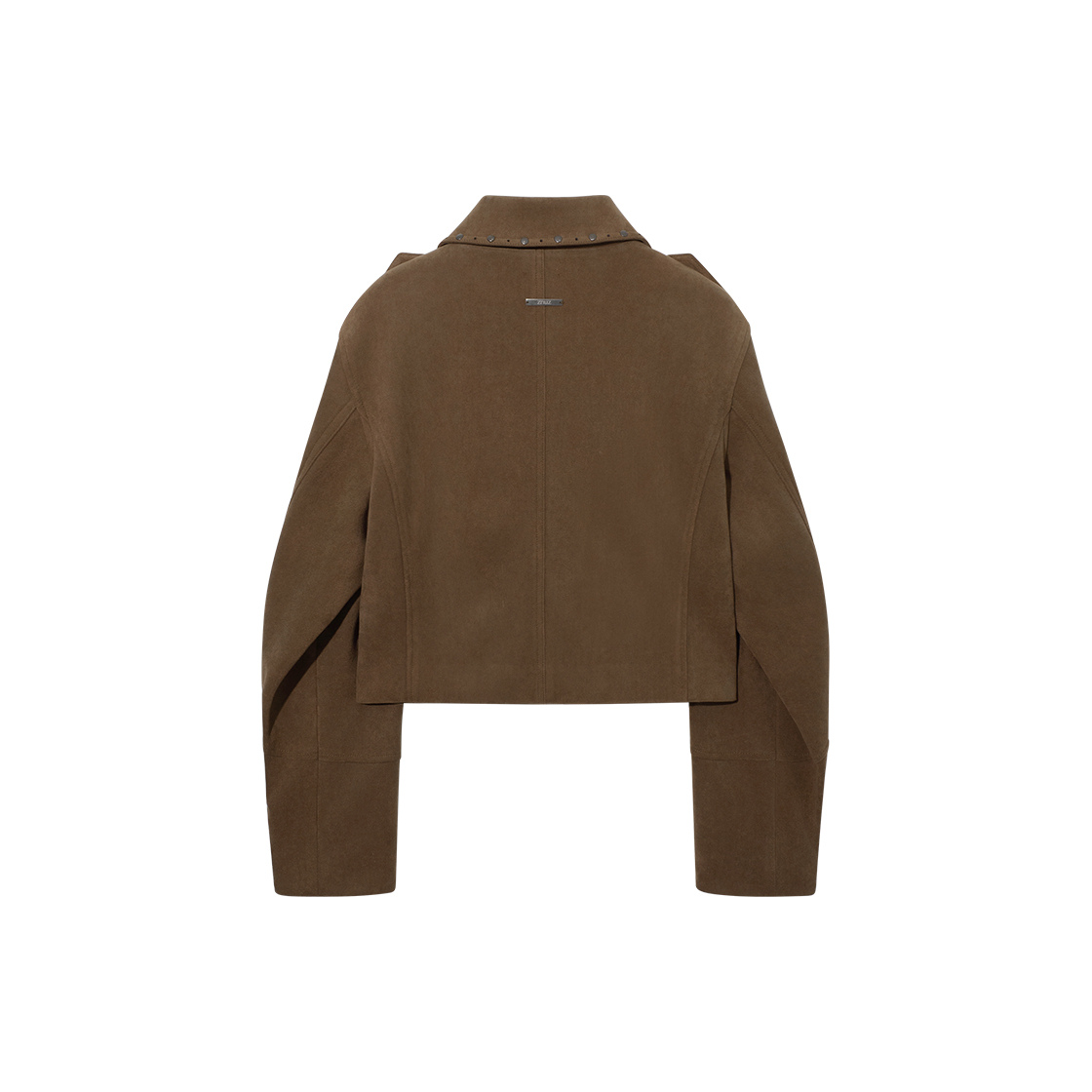제뉴즈 마즈 나폴레옹 스웨이드 크롭 자켓 - 카멜(Znuz Marz Napoleon Suede Crop Jacket - Camel) - 2