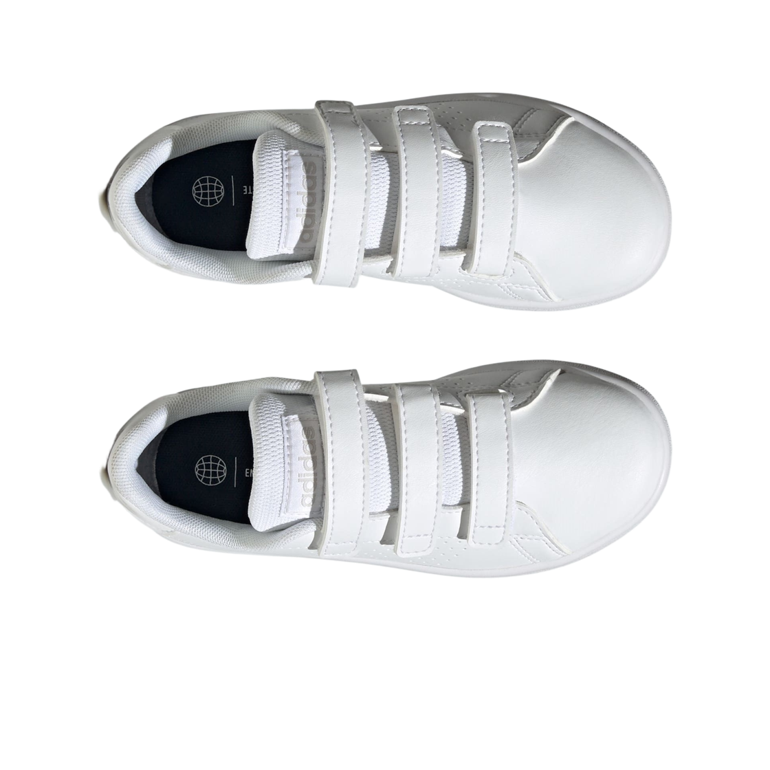(C) 아디다스 어드반코트 CF 클라우드 화이트 그레이 원((C) Adidas Advancourt CF Cloud White Grey One) - 2