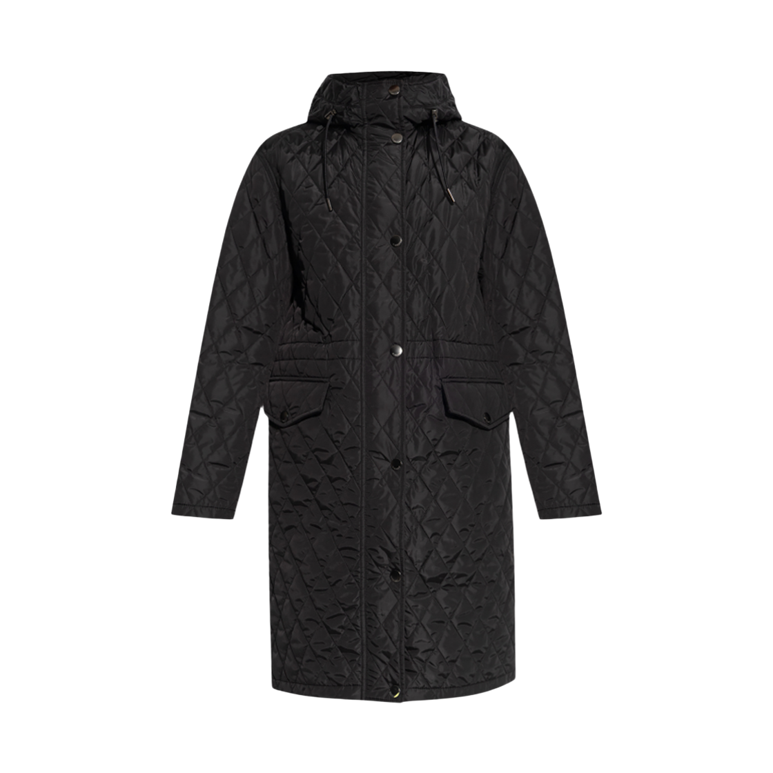 8110325 BLACK 25F [15% 쿠폰] (W) Burberry Hillgate Quilted Coat Black