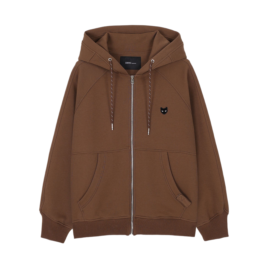 송지오 지제로 팬서 캠버 후드 집업 브라운(SONGZIO ZZERO Panther Camber Hood Zip Up Brown) - 1