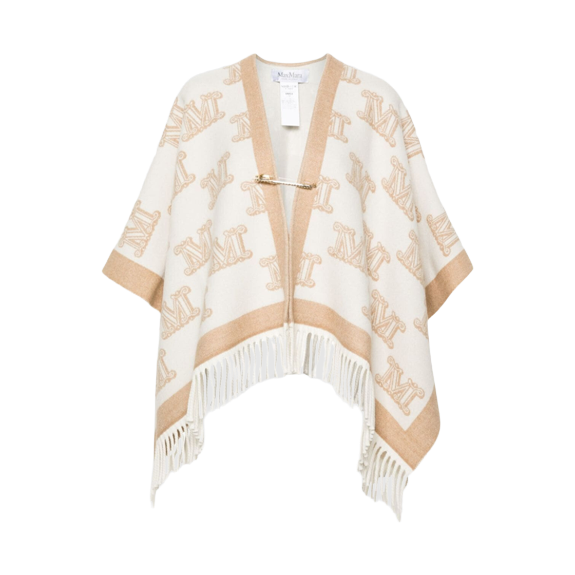 FRINE 2424736091600 005 [15% 쿠폰] (W) Max Mara Frine Wool Poncho Ivory