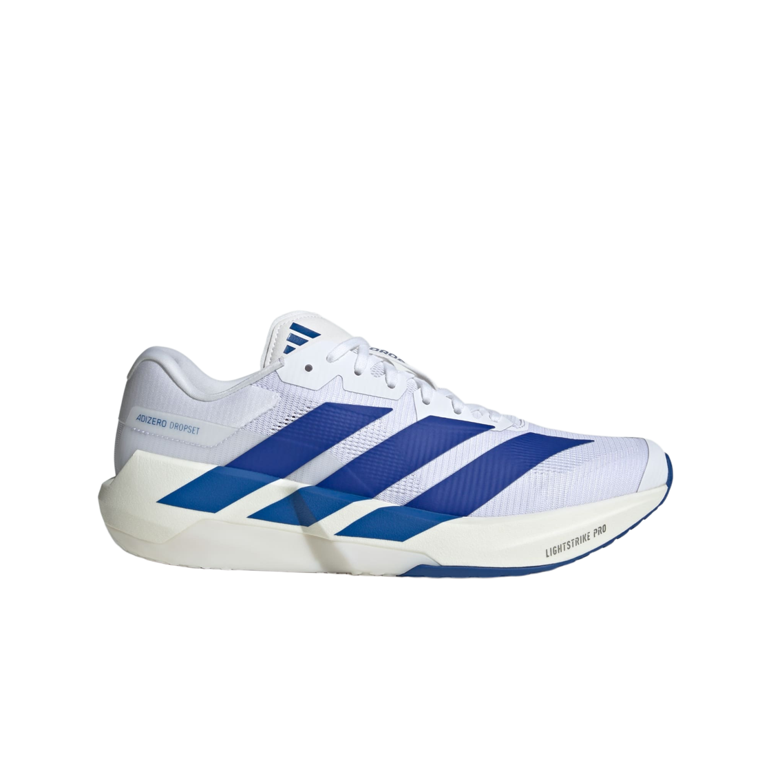 LA6280 Adidas Adizero Dropset Pro Cloud White Royal Blue