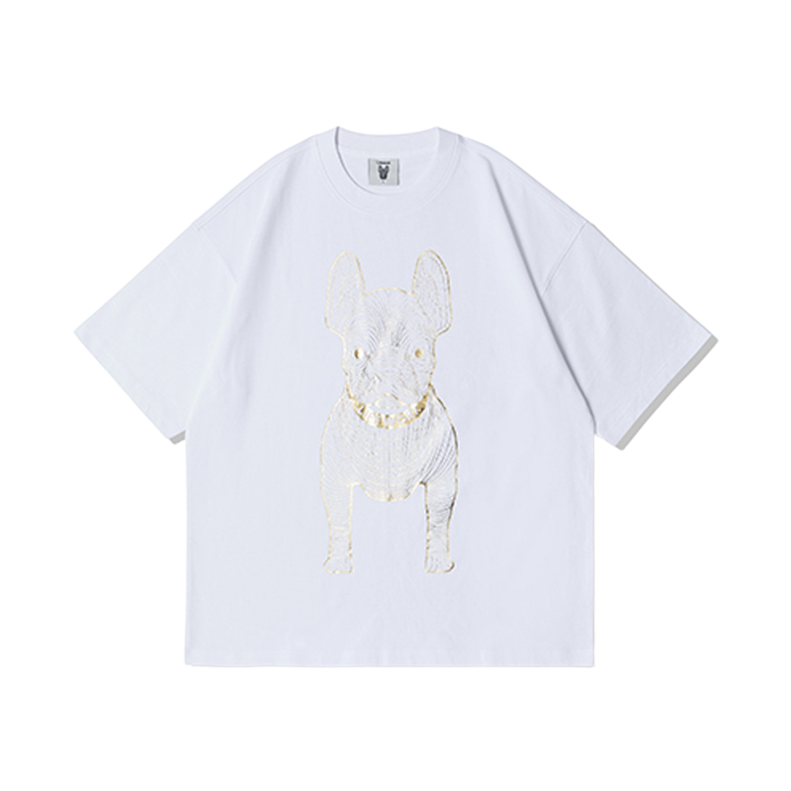 LW235TS091 Lifework Gold Dog Short-Sleeve T-Shirt_LW235TS091