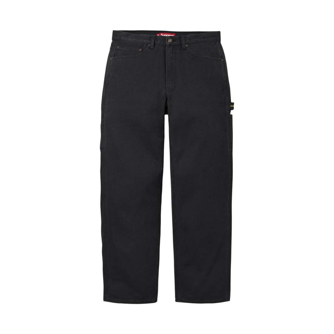 - Supreme Painter Pant Black - 26FW