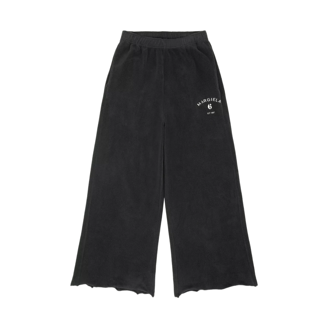 SH0KA0027M20259855 MM6 Maison Margiela Brushed Fleece Cotton Sweatpant Anthracite