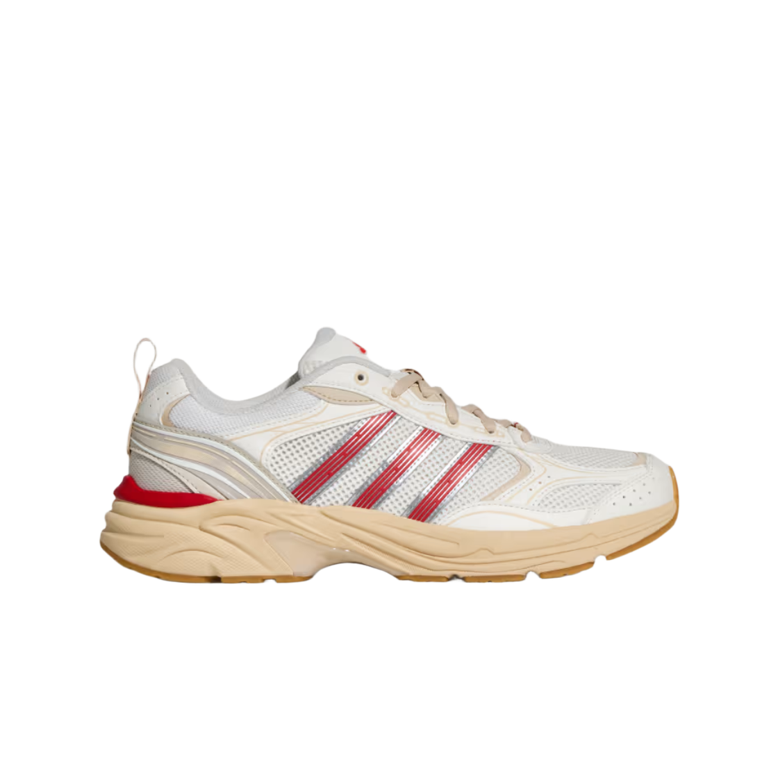 KI6372 Adidas Neon Flux Core White Collegiate Red