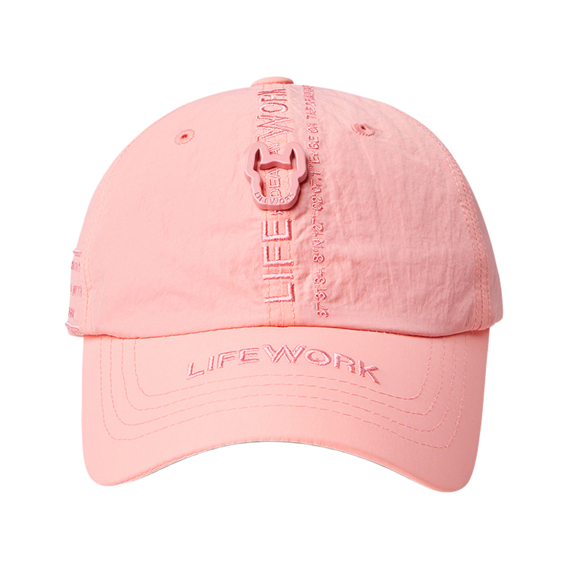 LW225CP231 Lifework Metal Washed Embroidered Ball Cap_LW225CP231