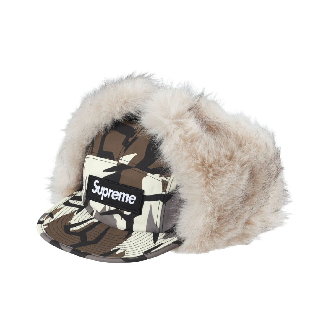 - Supreme Gore-Tex Earflap Camp Cap Predator Camo - 26FW