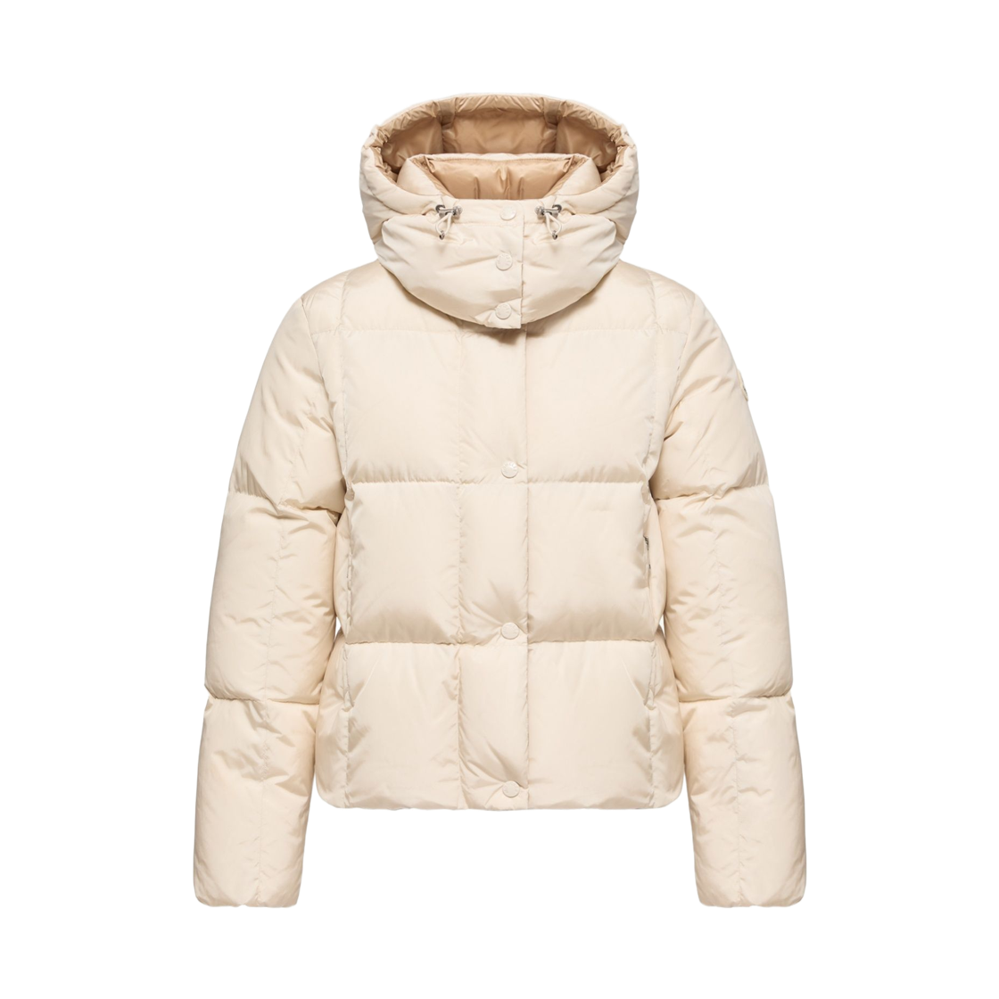 L2-093-1A00198-539ZD-201 (W) Moncler Castelnew Hooded Down Jacket Ivory - 26FW