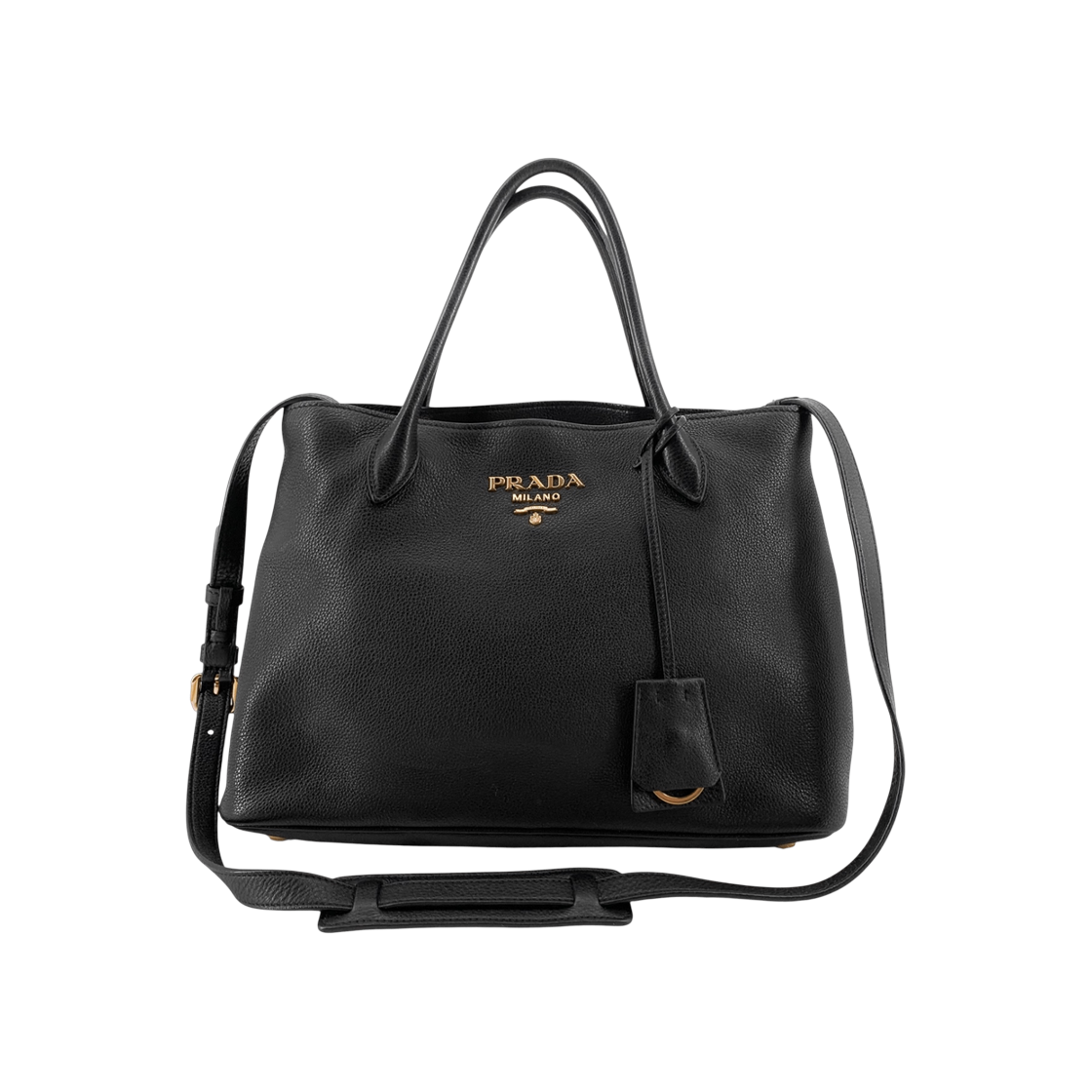 ITOA75PM72BF Prada Vitello Daino Tote Bag