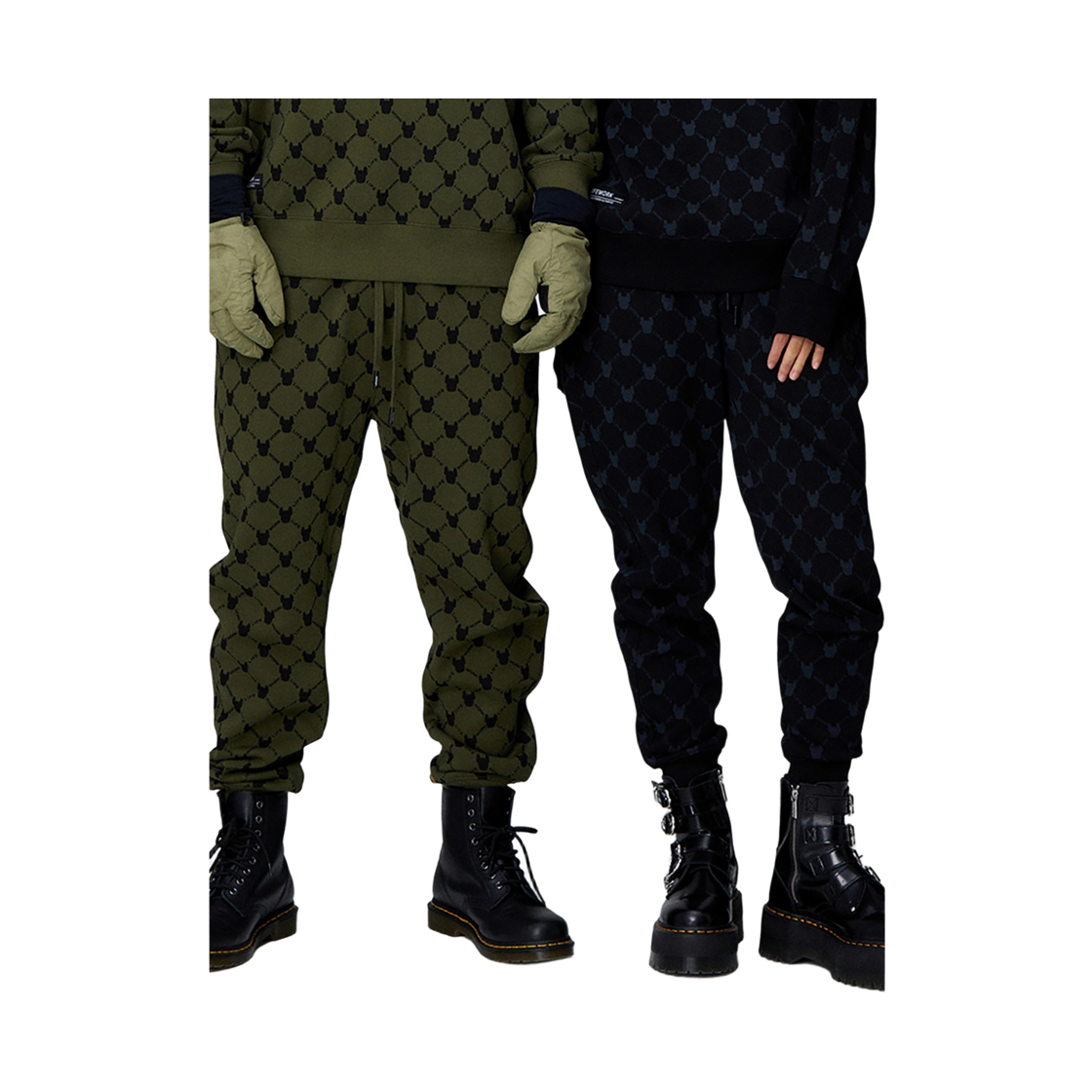 라이프워크 라도그램 패턴 조거팬츠_LW224KL141(Lifework Radogram Pattern Jogger Pants_LW224KL141) - 3