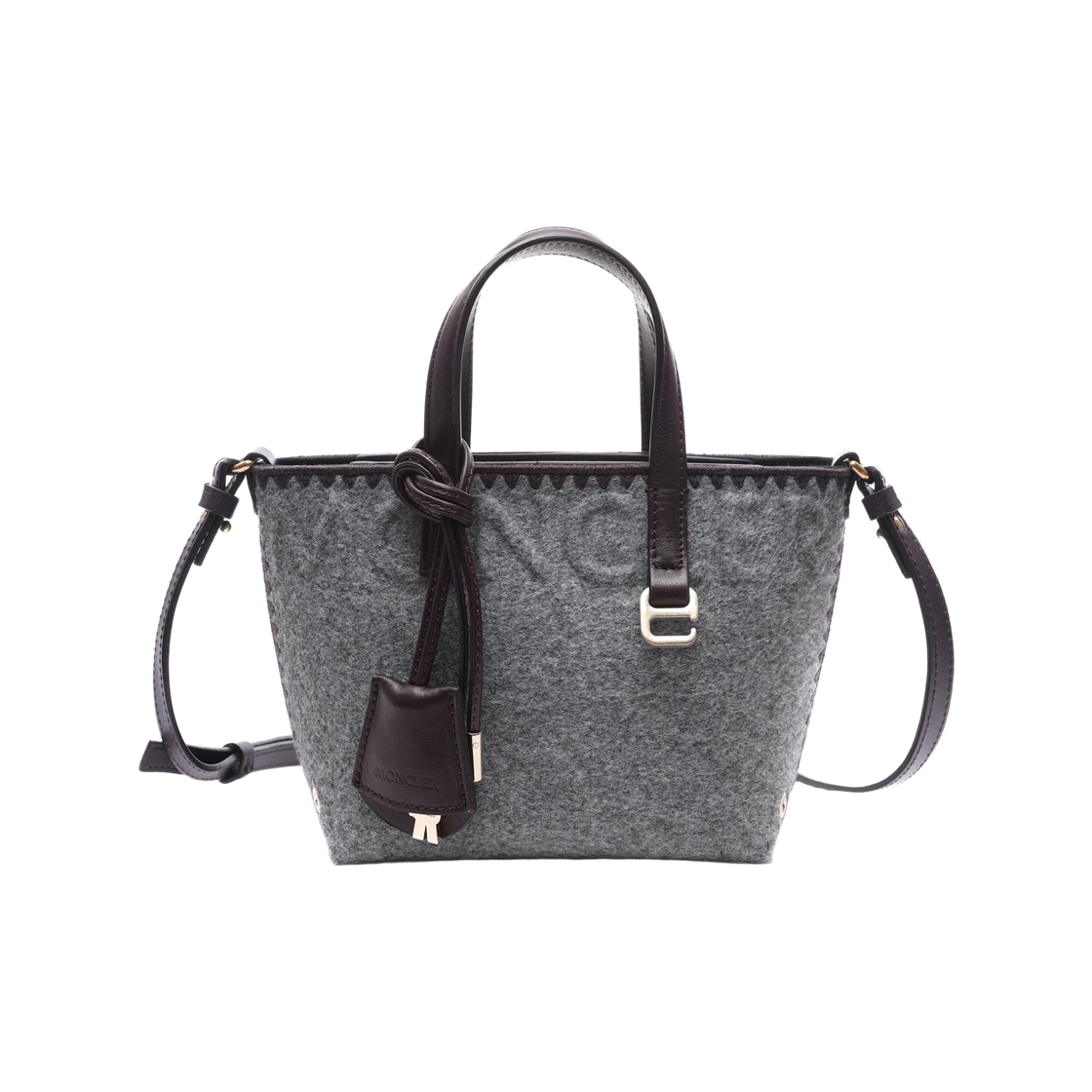 L2-09B-5D00005-N0581-980 Moncler Very Tote Bag Grey - 26FW