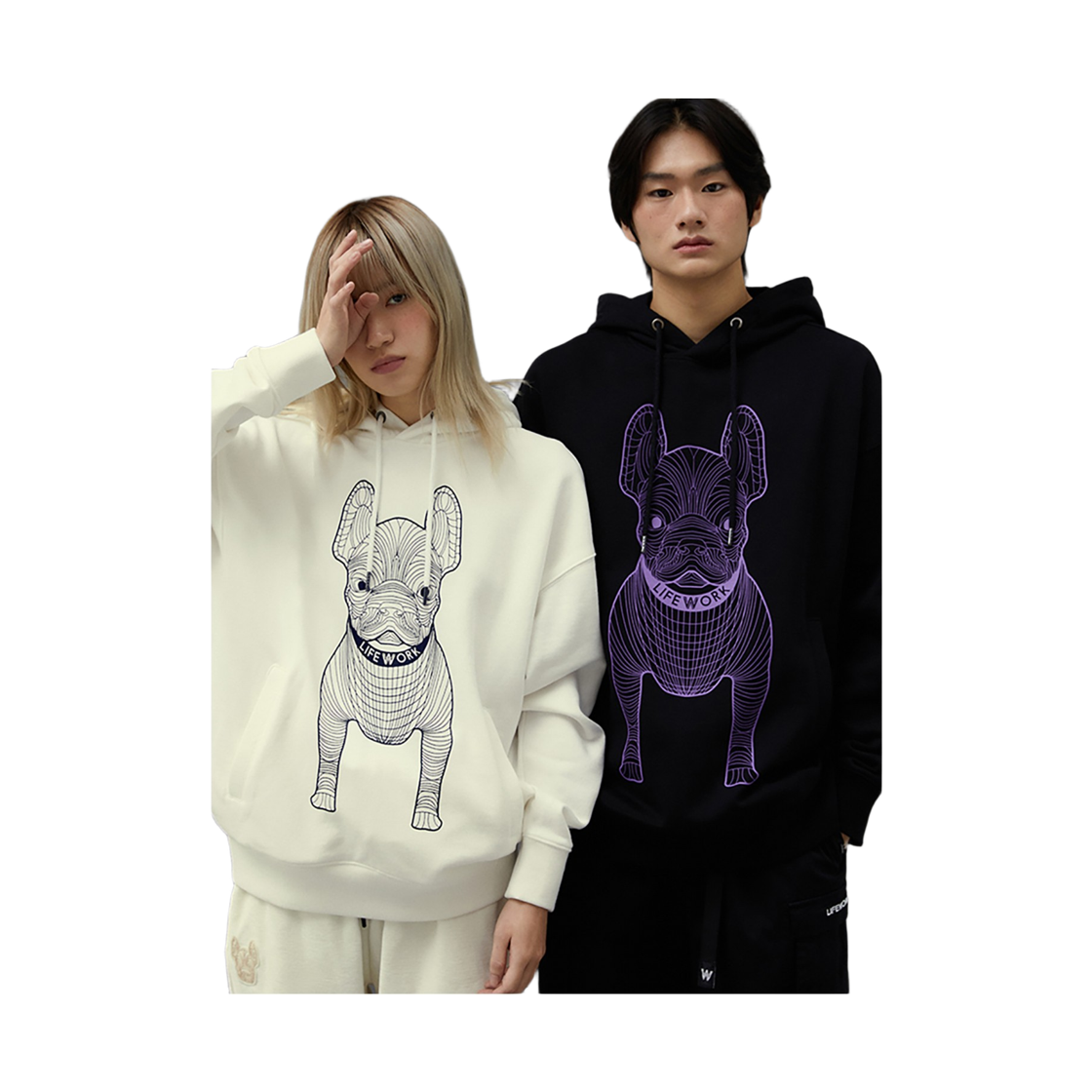 라이프워크 빅라독 후드_LW235HD990(Lifework Big Radog Hoodie_LW235HD990) - 3