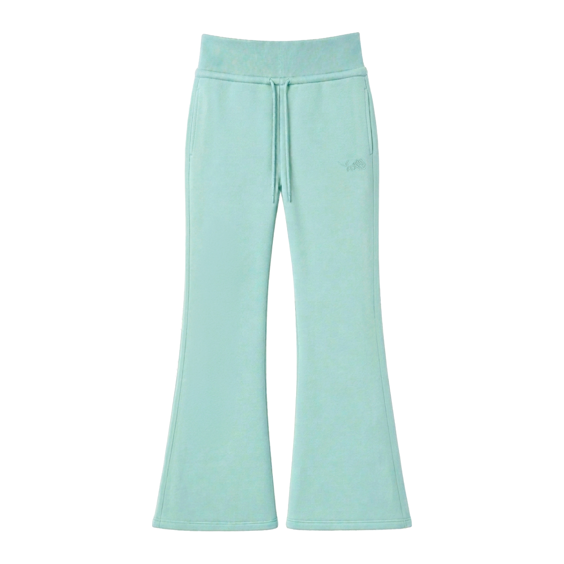 RS26WSP101MNT Rosefrantz Wide Waistband Fleece Bootcut Pants [Mint]