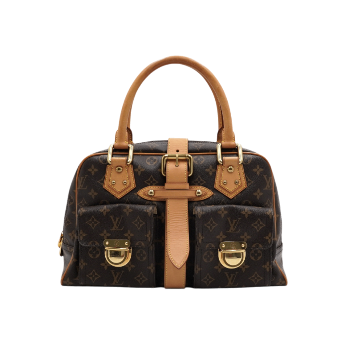 ITF5LGQ3A3A5 Louis Vuitton Monogram Canvas Manhattan GM Tote Bag