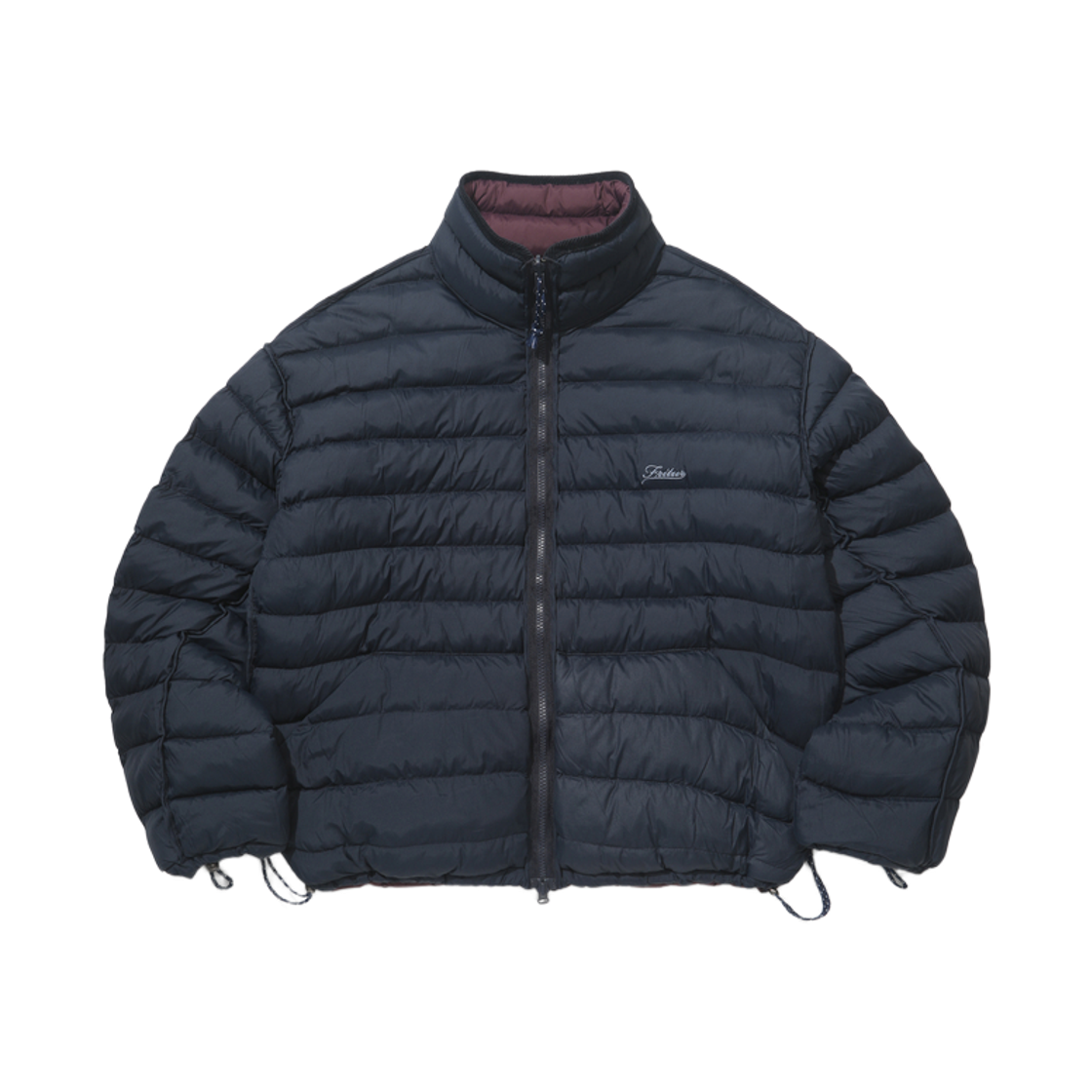 프리터 라이트 리버시블 하이넥 자켓 버건디(FRITUR Lite Reversible High-neck Jacket Burgundy) - 3