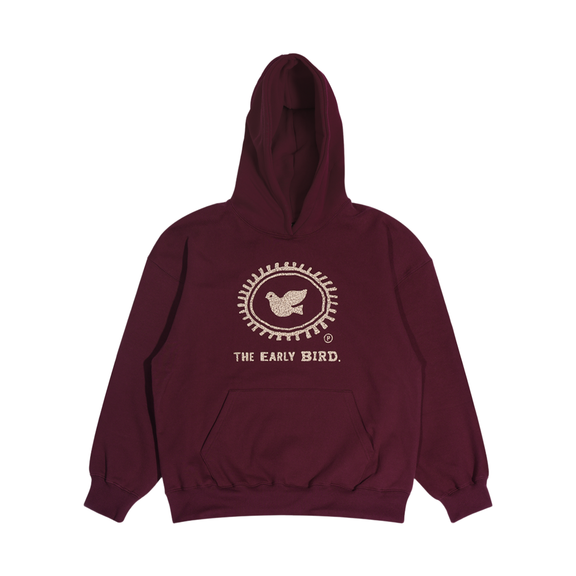 PS26FWHD01BG POTS Early Bird Hoodie Burgundy
