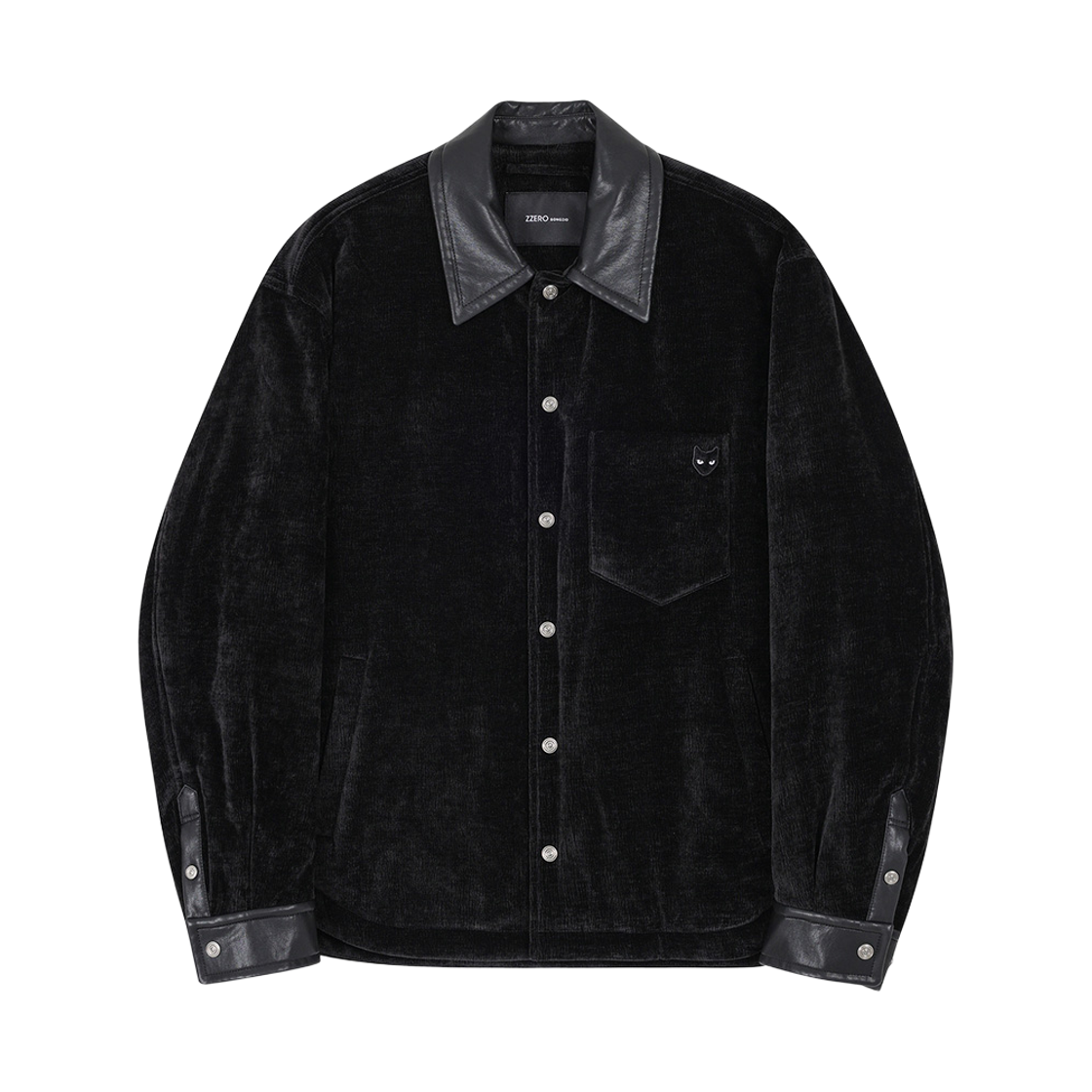 송지오 지제로 벨벳 패디드 자켓 블랙(SONGZIO ZZERO Velvet Padded Jacket Black) - 1