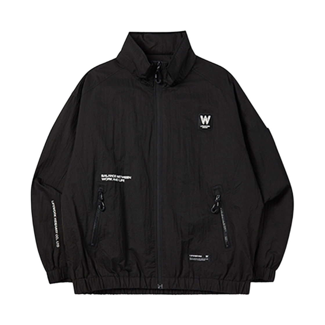 라이프워크 베이직 하이넥 자켓_LW241JP902(Lifework Basic High-Neck Jacket_LW241JP902) - 4