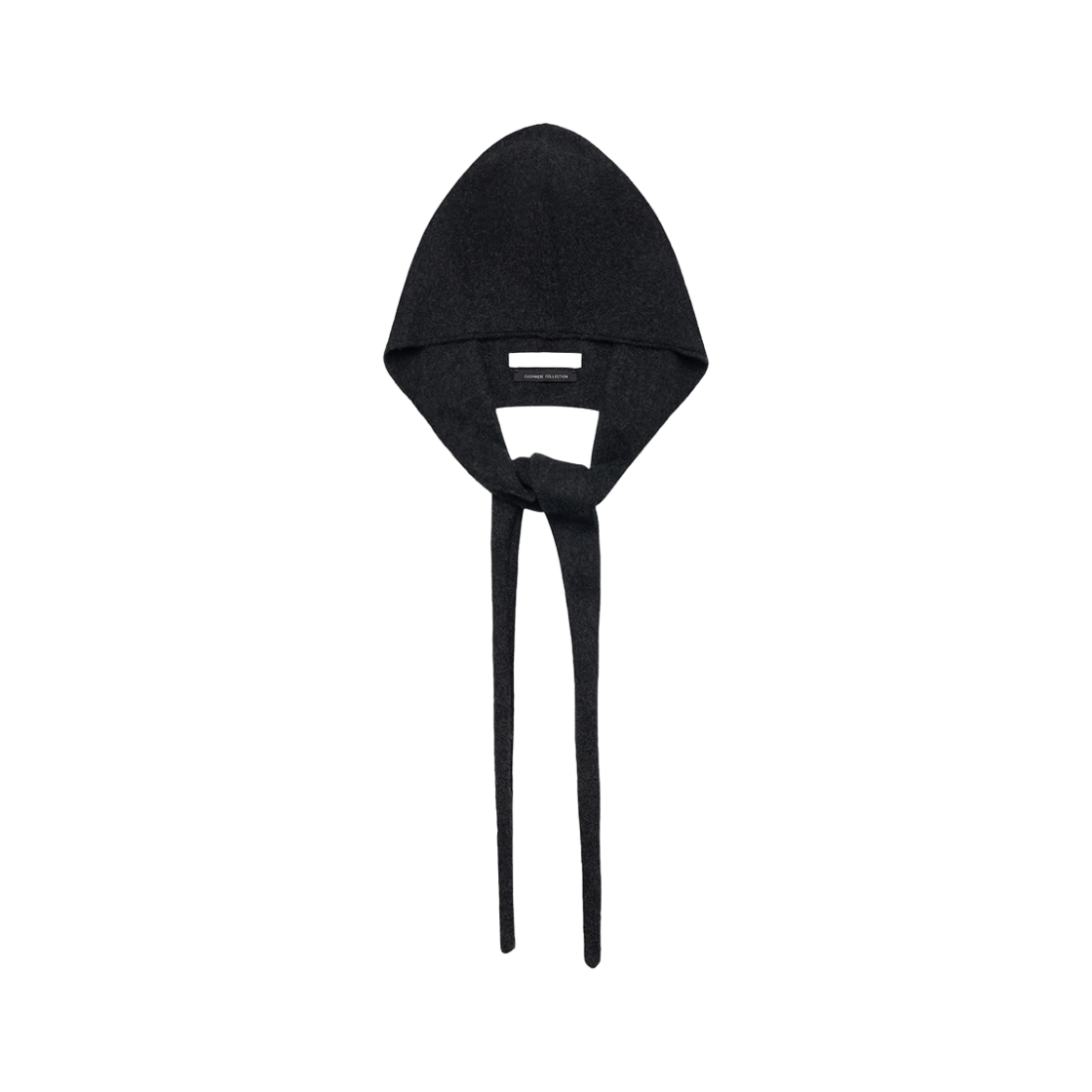 아모멘토 우먼 캐시미어 바라클라바 스카프 차콜 - 26FW(Amomento Women Cashmere Balaclava Scarf Charcoal - 26FW)