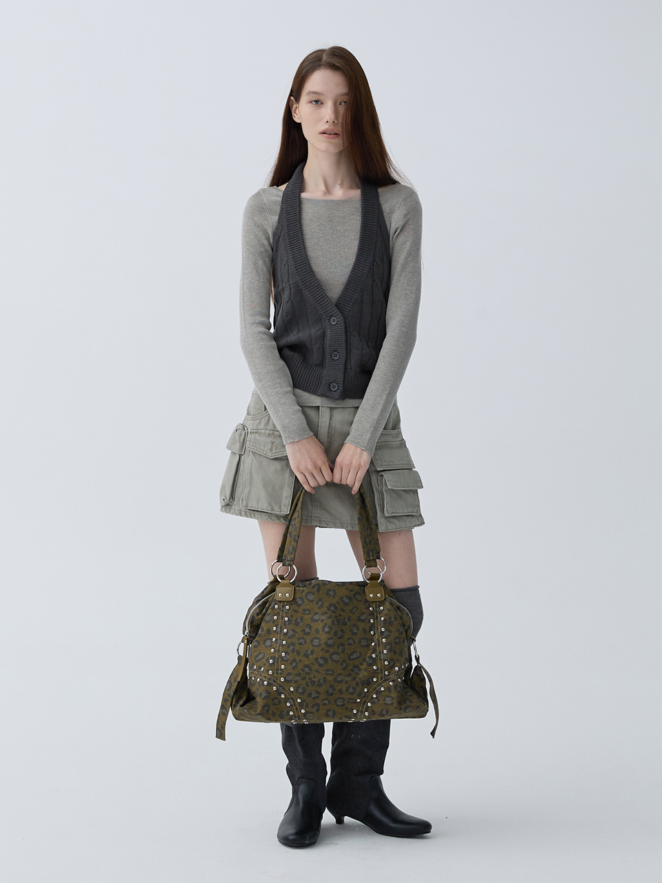 아크무어 스터디드 와일드 백 옐로우(ARCMOOR Studded Wild Bag Yellow) - 2