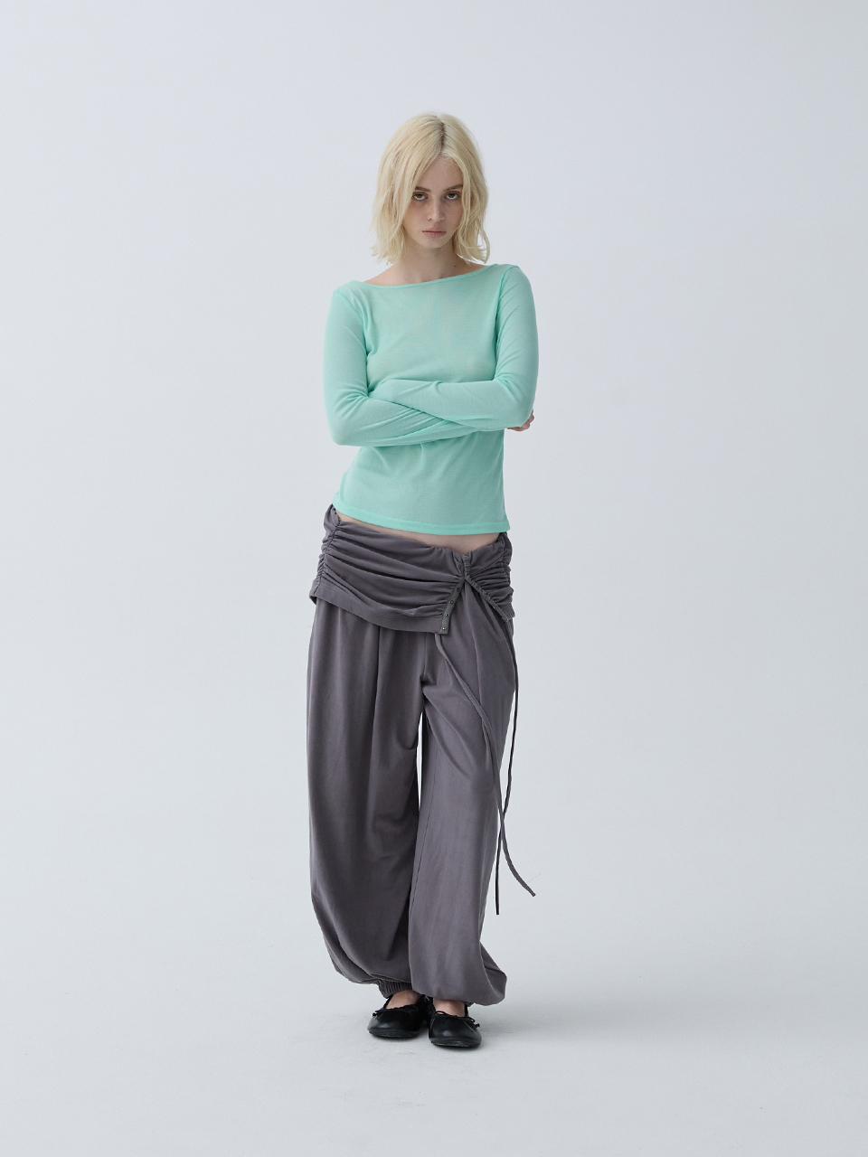 아크무어 스킨 롱 슬리브 블랙(ARCMOOR Skin Long Sleeve Black) - 3