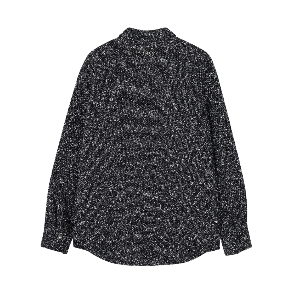 송지오 옴므 트위드 턱시도 셔츠 블랙(SONGZIO HOMME Tweed Tuxedo Shirt Black) - 2