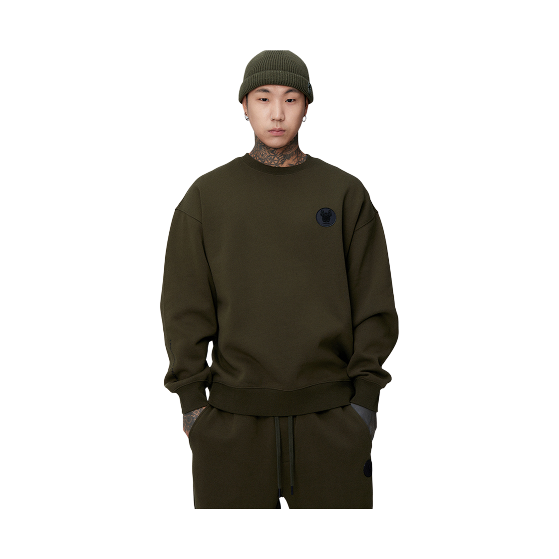 라이프워크 코인 와펜 맨투맨_LW224MT451(Lifework Coin Wappen Sweatshirt_LW224MT451) - 2