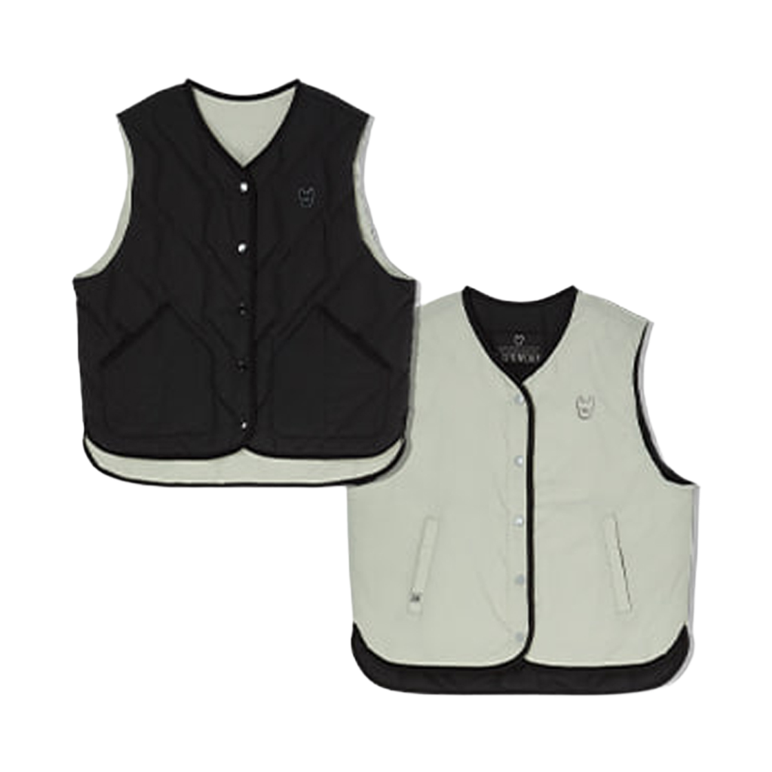 LW244DV700 Lifework Airy Reversible Down Vest_LW244DV700