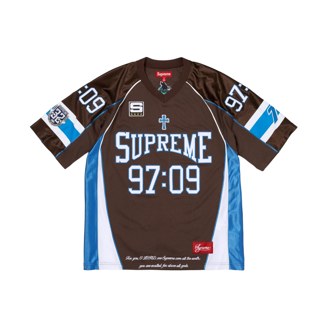 - Supreme Disciples Football Jersey Brown - 26FW