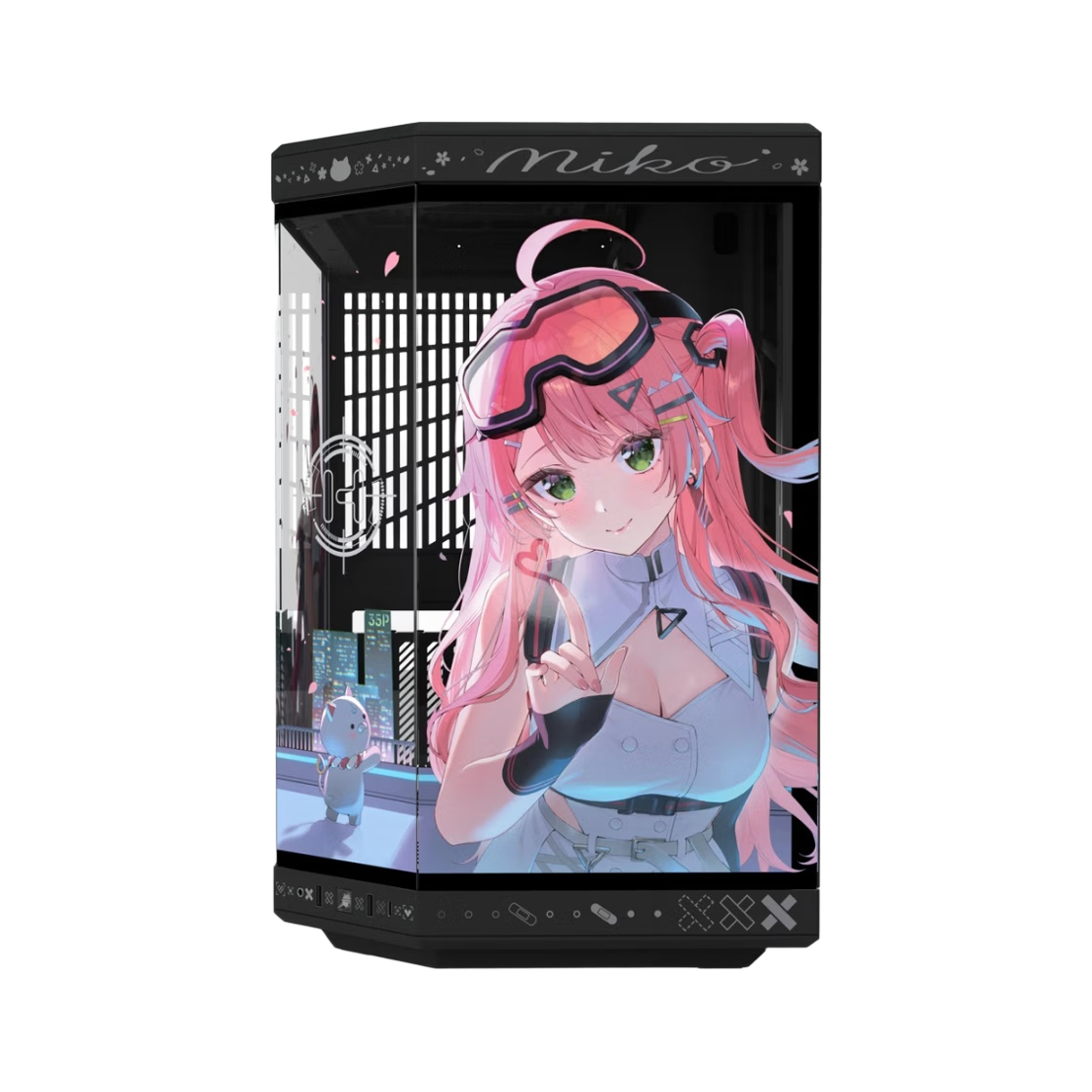 [12월 순차출고]HYTE Y70 사쿠라 미코 에디션 블랙 케이스(HYTE Y70 Sakura Miko Edition Black Case) - 2