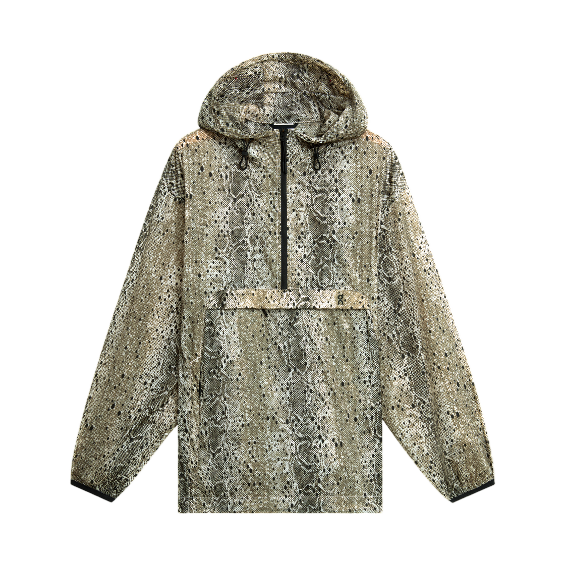 1WG31625610 (W) On Running Half-Zip Anorak Antler Black