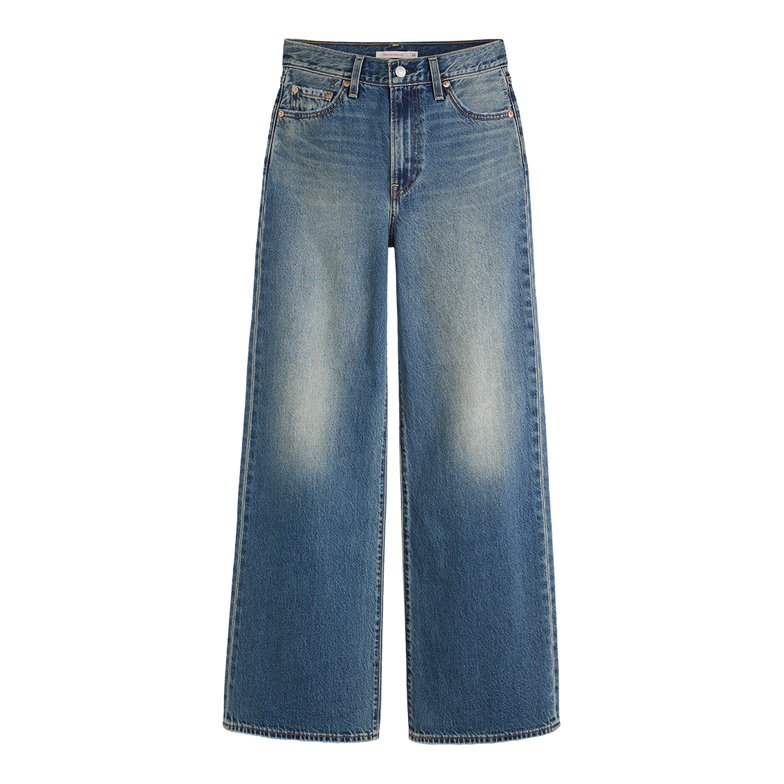 리바이스 립케이지 와이드레그 진 미디엄 인디고(Levi's Ribcage Wide Leg Jeans Midium Indigo)