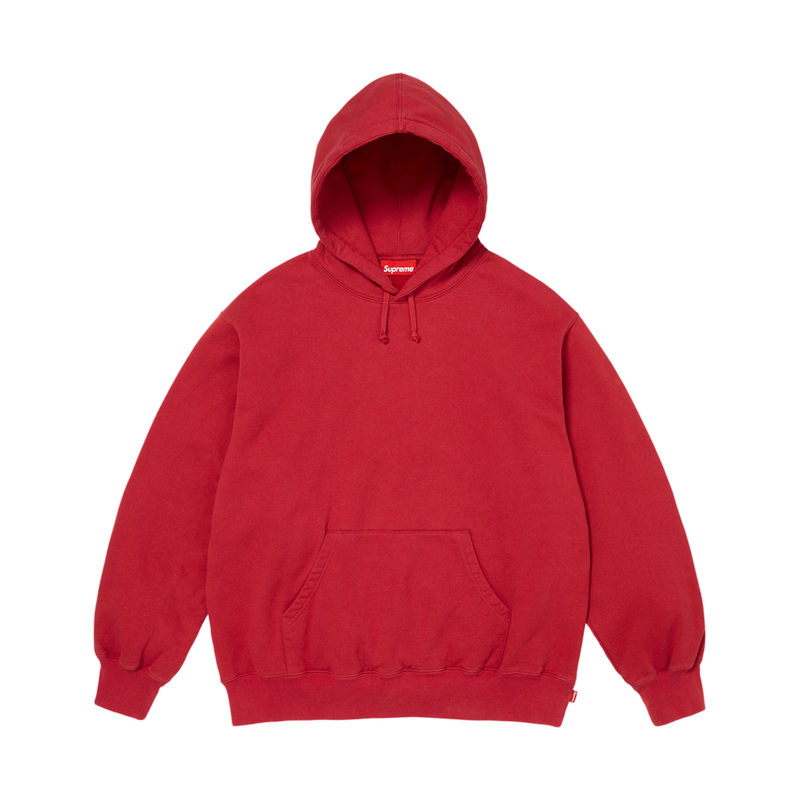 슈프림 미러 아플리케 후드 스웨트셔츠 레드 - 26FW(Supreme Mirrored Applique Hooded Sweatshirt Red - 26FW) - 2