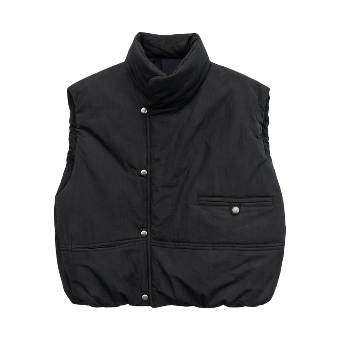 F263VE02 FRITUR Soft Puffer Vest Grey
