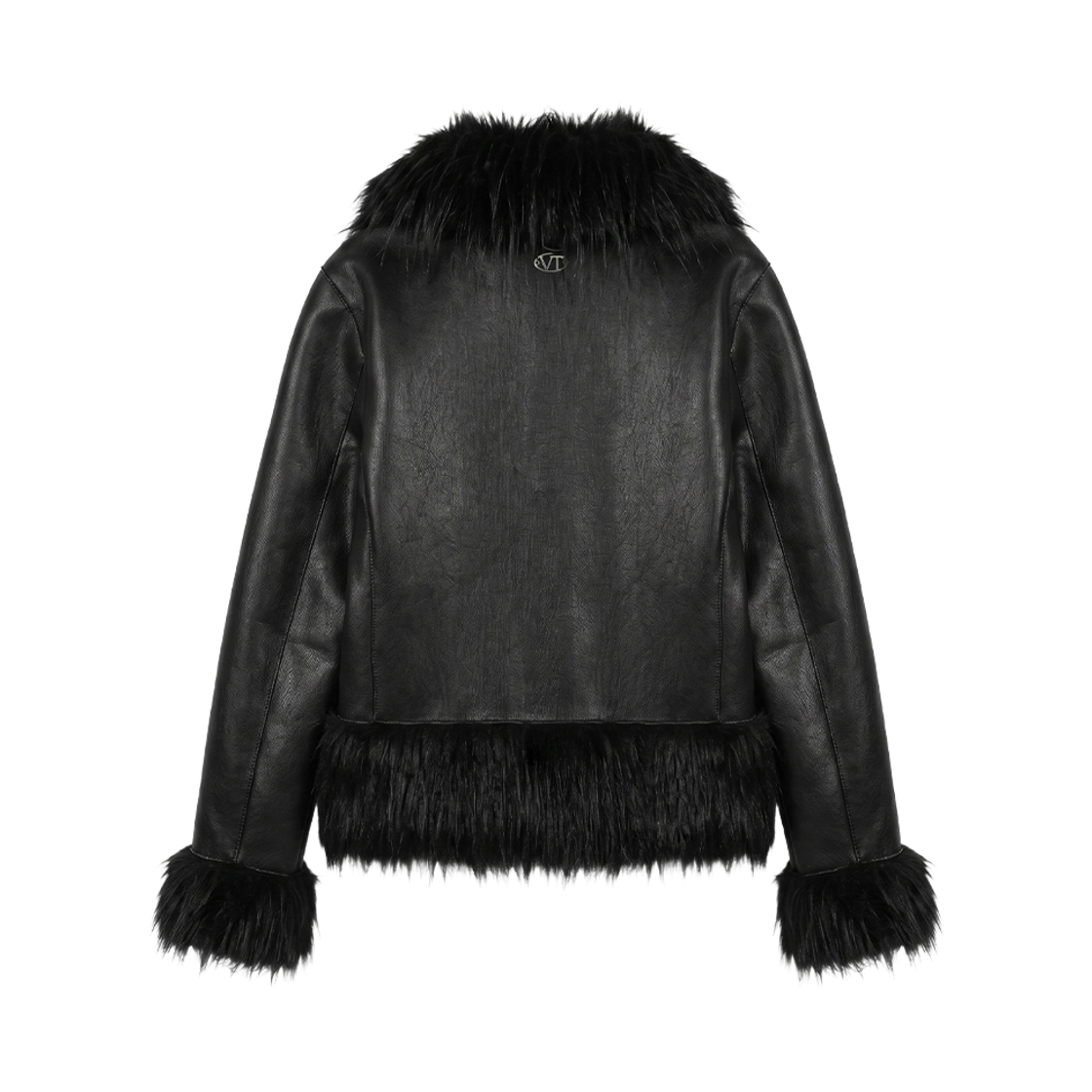 분트 리버시블 쉬어링 무스탕 코트 블랙(VOONT Reversible Shearling Mustang Coat (BLACK)) - 2