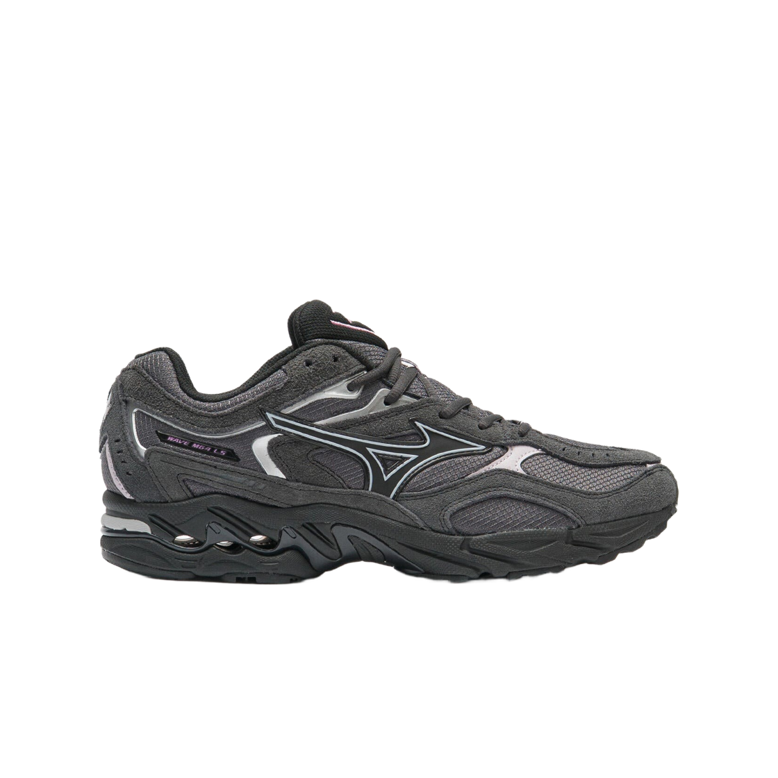 D1GA261B01 Mizuno Wave MG4 LS Blackened Pearl Spring Crocus - 3E Wide