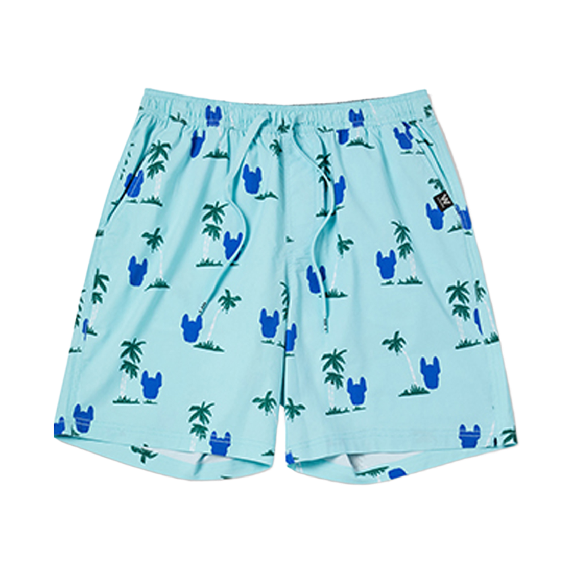 LW242WS450 Lifework Radog Palm Tree Short Pants_LW242WS450